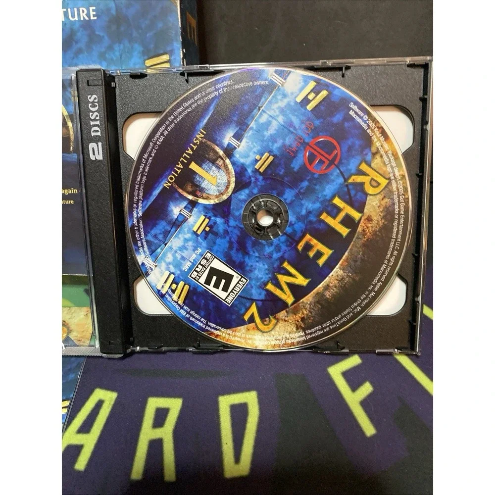 Rhem II PC Small Big Box • Foldout • Inner Box • 2 Discs • Jewel Case • Manual